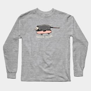 awesome possom Long Sleeve T-Shirt